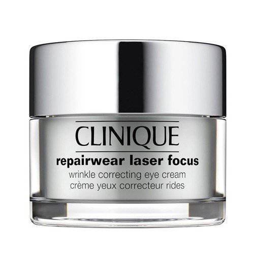 Clinique Repair Wear Laser Focus Wrinkle Correcting Eye Cream for Unisex, 0.5 Ounce