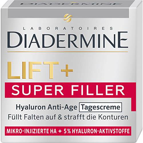 Diadermine Lift + Superfiller Hyaluron Anti-Age Day Cream - 1.76 Fl.oz (50 ml)