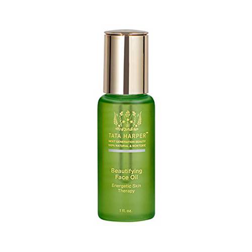 Tata Harper Beautifying Face Oil, Lightweight, Revitalizing, Radiance Restoring Booster, 100% Natural, Made Fresh in Vermont, 30ml