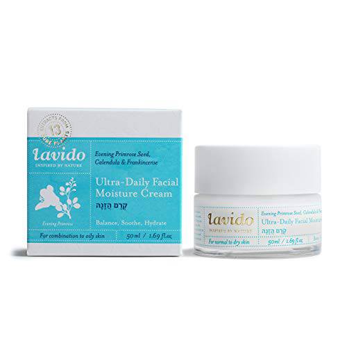 Lavido - Natural Ultra Daily Moisture Cream (1.69 fl oz | 50 ml) | Clean, Non-Toxic Skincare