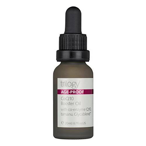 Trilogy CoQ10 Booster Oil - Age-Defying Oil that Boosts Skin Radiance and Reduces Fine Lines & Wrinkles, 0.67 fl oz (20 ml)