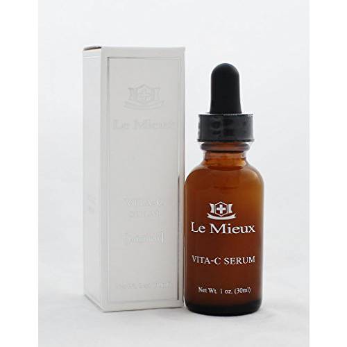 Le Mieux Vita-C Serum - Concentrated Vitamin C & Glutathione Antioxidant Facial Serum for Glowing Skin, VIT C Face Serum to Address The Appearance of Uneven Tone & Blotchiness (1 oz / 30 ml)