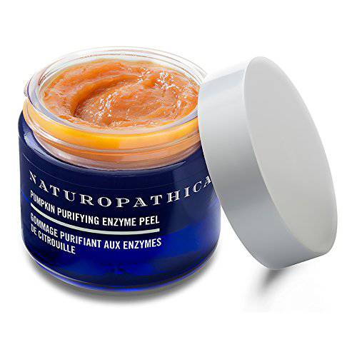 Naturopathica Pumpkin Purifying Enzyme Peel - Daily Facial Exfoliator for All Skin Types - Vegan, Made in USA, 1.7 oz. (50 ml)