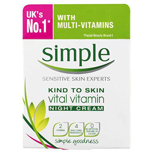 Simple Kind to Skin Vital Vitamin Night Cream (50ml)