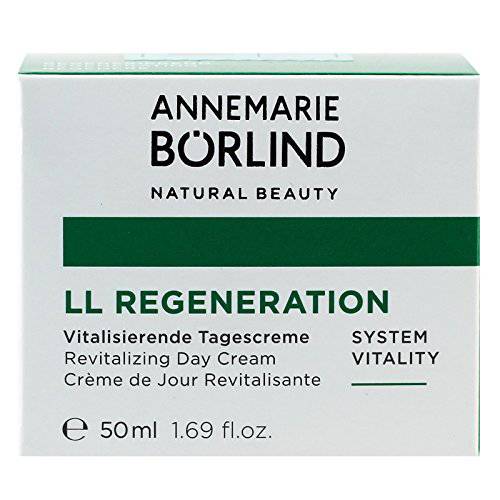 ANNEMARIE BÖRLIND - LL REGENERATION Revitalizing Day Cream - Natural Vitamin C E and Retinoid Anti Aging Face Cream for Visibly Firmer and Wrinkle Free Skin - Step 3 of 5 - 1.69 Fl Oz.