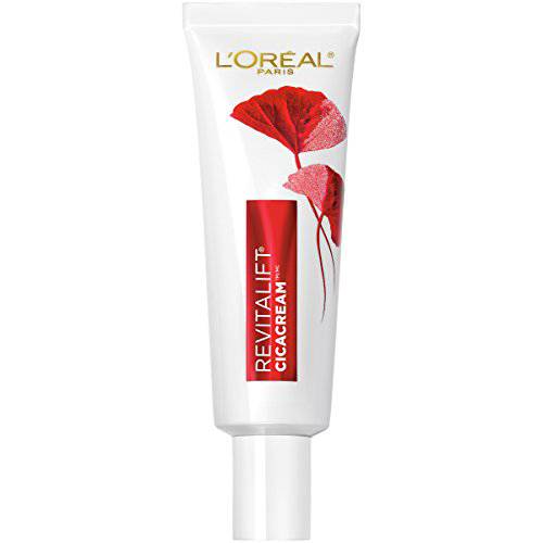 L’Oreal Paris Revitalift Cicacream Anti-Aging Face Moisturizer with Centella Asiatica for Anti-Wrinkle and Skin Barrier Repair, Fragrance Free, Paraben Free, 1.7 fl oz.