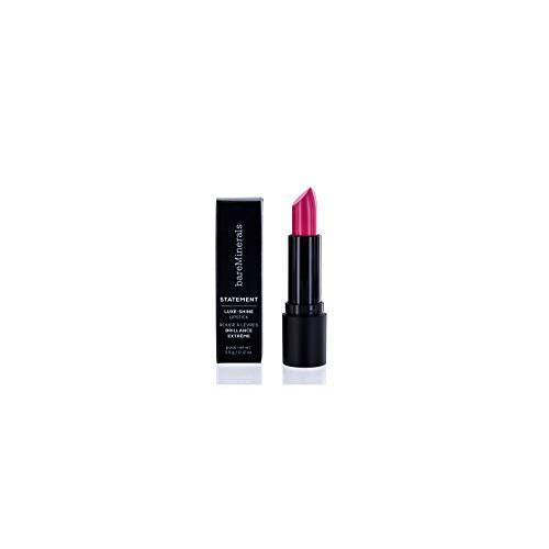 bareMinerals Statement Luxe-Shine Lipstick, Rebound, 0.12 Ounce