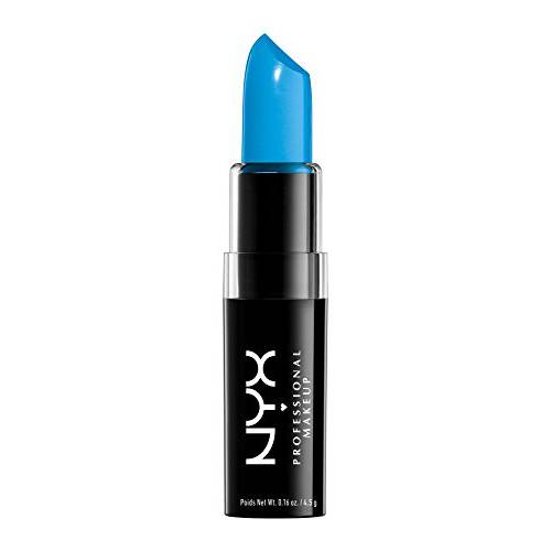 NYX Macaron Pastel Lippies Lipstick -Blue Velvet : MALS04 Electric Blue 4.5 g