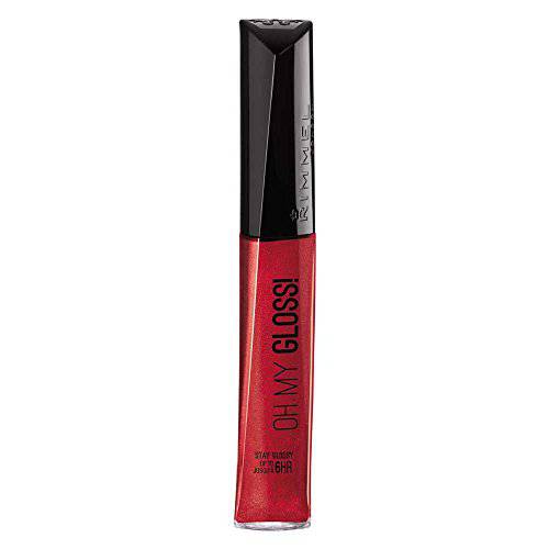 Rimmel Oh My Lip Gloss, Rebel Red, 0.22 Fluid Ounce