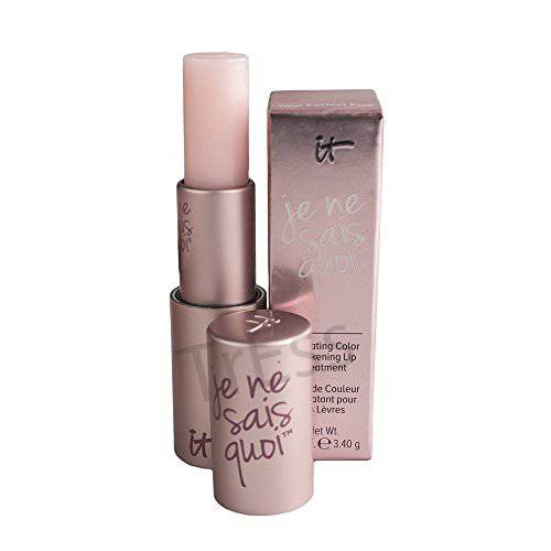it COSMETICS Je Ne Sais Quoi Lip Treatment - Anti-Aging Lip Balm - Reacts With Your Lips To A Customized Color - With Essential Oils & Antioxidants - 0.11 Oz Your Perfect Pink