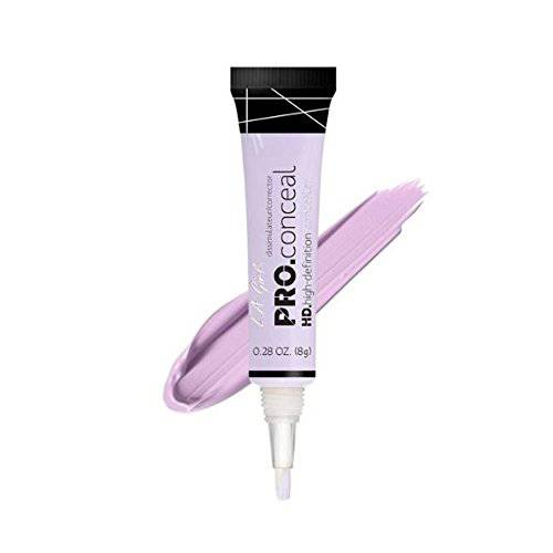 L.A. Girl Pro Conceal HD Concealer,0.28 Ounce (Lavender)