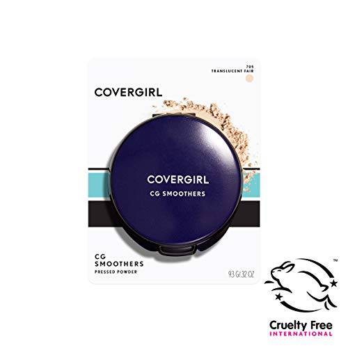 COVERGIRL Smoothers Pressed Powder, Translucent Fair .32 oz (9.3 g) (Packaging may vary)