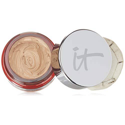 it COSMETICS Bye Bye Redness, Neutralizing Color-Correcting Cream - Reduces Redness - Long-Wearing Coverage - With Hydrolyzed Collagen - 0.37 Fl Oz Transforming Neutral Beige