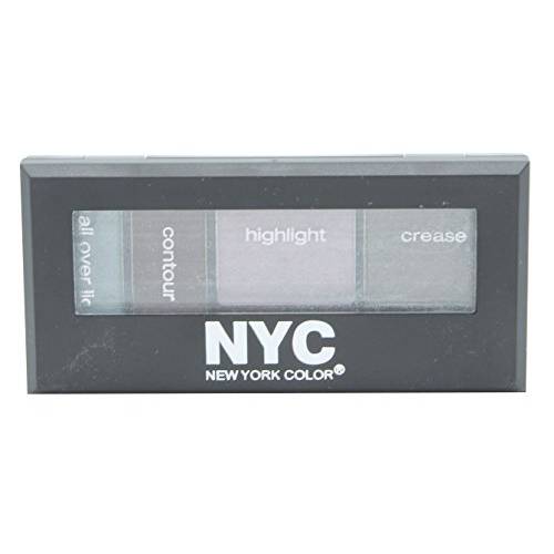 N.Y.C. New York Color Metro Quartet Eyeshadow, Chelsea Chic, 0.12 Ounce