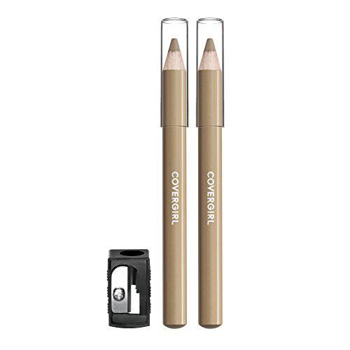 COVERGIRL Easy Breezy Brow Fill + Define Pencil, Soft Blonde 0.008 Oz (packaging may vary)