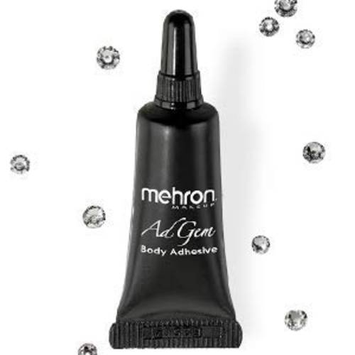 Mehron Makeup AdGem Adhesive w/12 Rhinestones (.17 oz)