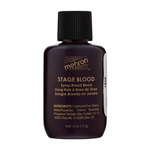 Mehron Makeup Stage Blood (.5 oz) (Bright Arterial)