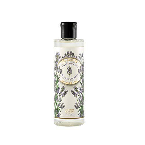 Panier des Sens Lavender Shower Gel, Natural Body wash - Made in France 96% natural - 8.45 Floz/250ml