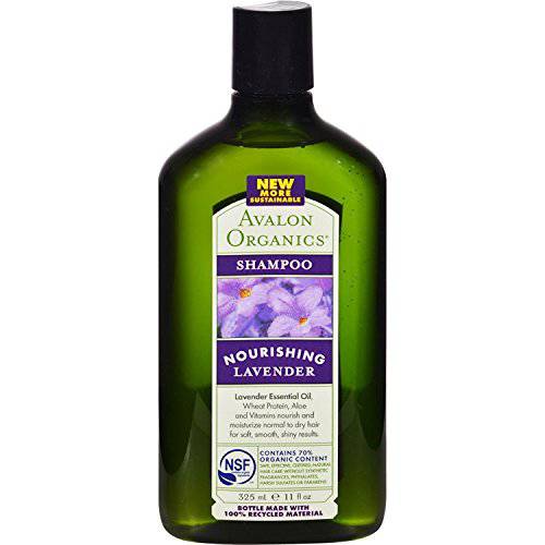 Avalon Organics Lavender Nourishing Shampoo, 11 Ounce - 6 per case.