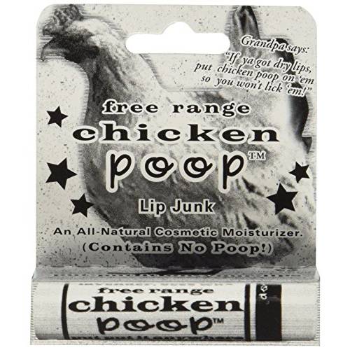 Simone Chickenbone Chicken Poop Lip Balm Display