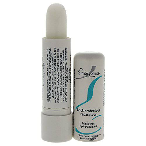 Embryolisse Nourishing Lipstick, Moisturizing Long Lasting Chapipstick for Women, Lip Balm, Makeup for Women, Protective Repair Stick for Smooth & Soft Lips - 0.16 oz.