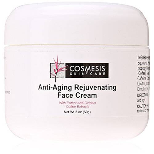 Life Extension Anti-Aging Rejuvenating Face Cream with Coffee Extracts, 2 Ounce