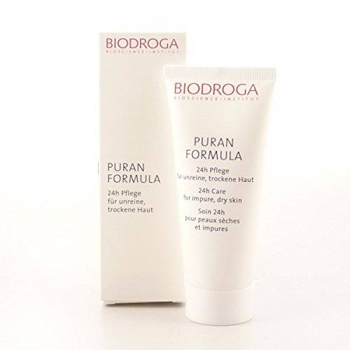 Biodroga 24 Hour Care, for Impure Dry Skin, Puran Formula (1.4 Ounce)