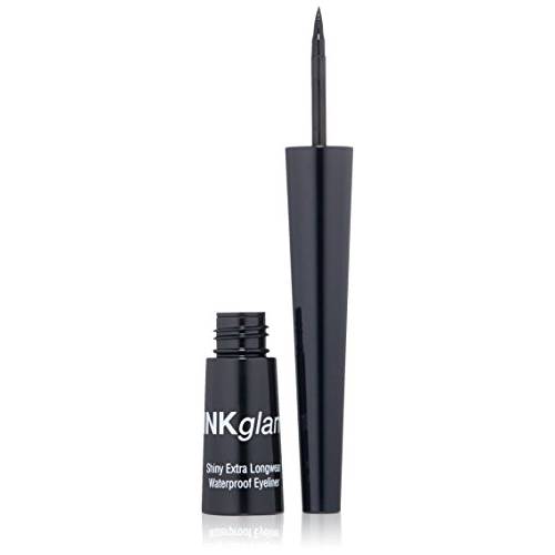 Lord & Berry Inkglam Waterproof, Smudgeproof Long Lasting Liquid Eyeliner With Patent Finish, Quick Drying & Precise Application, Eye Liner For Fine & Bold Lines - Black