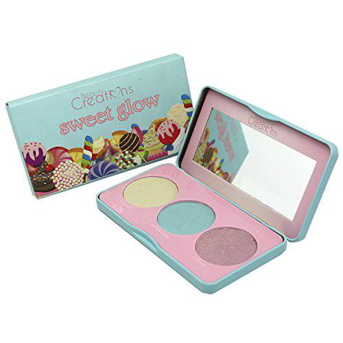 Beauty Creation three shades of sweet glow. it is scented with candy