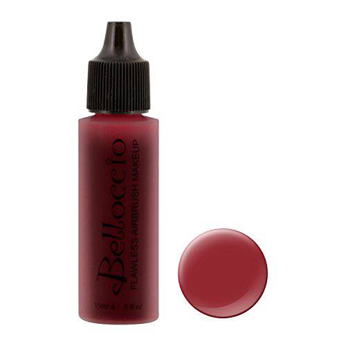 Half Ounce Bottle of Passionate Plum Belloccio’s Professional Flawless Airbrush Makeup