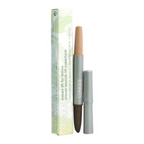 Clinique Instant Lift For Brows-Crayon Sourcils Lift Instantane Two-In-One 02 Soft Brown 0.004Oz Brow Shaper, 0.01Oz Brow Highlighter
