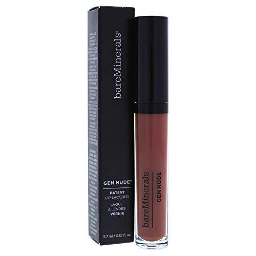 bareMinerals Gen Nude Patent Lip Lacquer Perf for Women, 0.12 Ounce