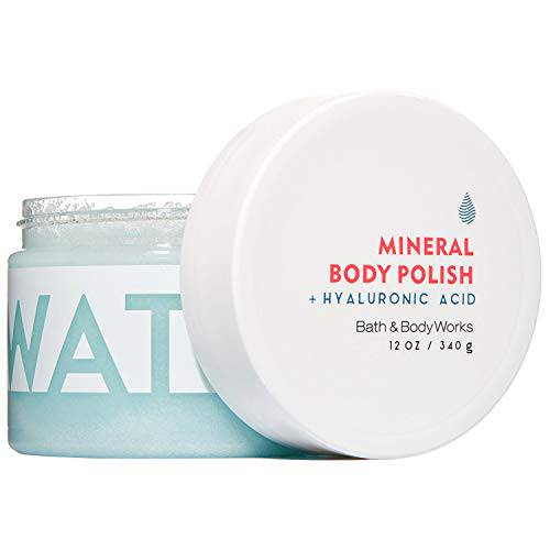 Bath and Body Works Water Hyaluronic Acid Mineral Body Polish 12 Ounce
