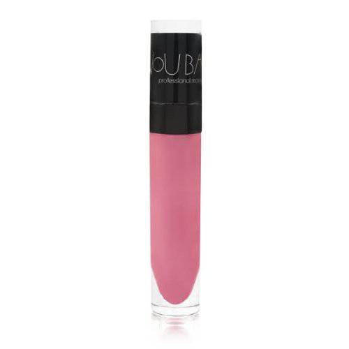 Nouba Millebaci Long Lasting Liquid Lipstick Pink, Lustrous Moisturizing Creamy Formula with Vitamin E Intense Color Pigment High Impact Makeup Lip Cream Color Stick Balm For Women (Color 40)