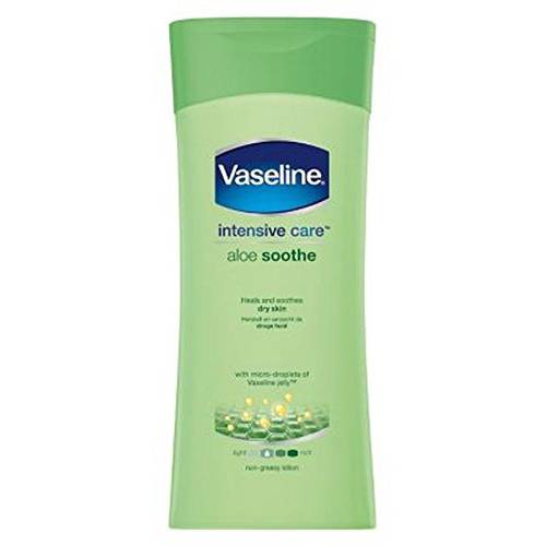 Vaseline Intensive Care Aloe Soothe Lotion 400Ml - Pack of 2