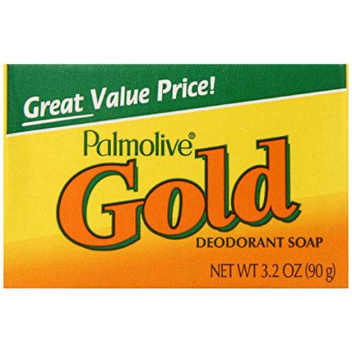 Palmolive Bath Bar Soap, Gold, 3.2 Ounce, 3 Count