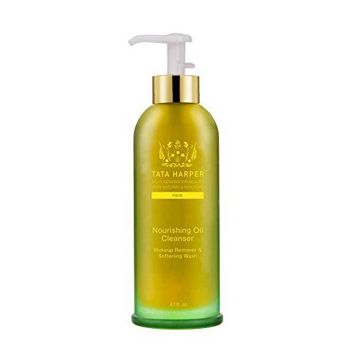 Tata Harper Nourishing Oil Cleanser, Multi-Vitamin Cleansing Oil & Makeup Remover, 100% Natural, Made Fresh in Vermont, 125ml