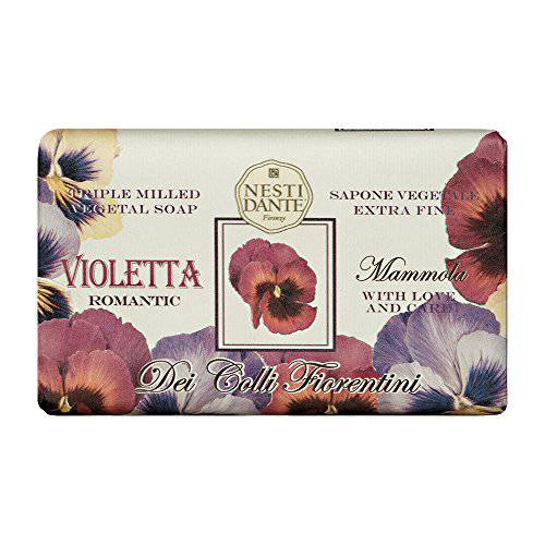 Nesti Dante Nesti dante dei colli fiorentini triple milled vegetal soap - sweet violet, 8.8oz, 8.8 Ounce
