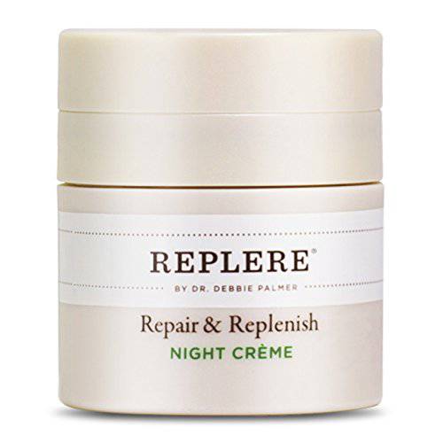 Replere - Repair & Replenish All Natural Moisturizing Night Crème - Reduce wrinkles, Dark Spots & Fine lines -1.7 OZ