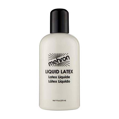 Mehron Makeup Liquid Latex (9 oz) (Clear Flesh)