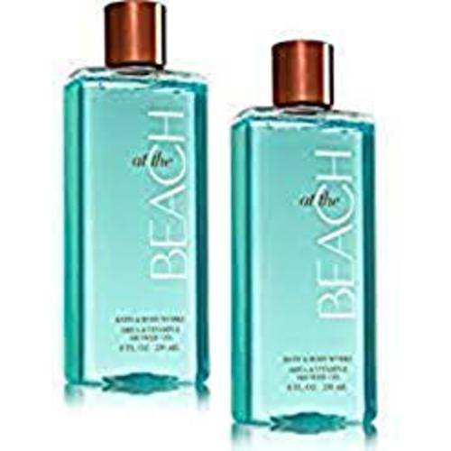 Bath and Body Works 2 Pack At the Beach Shower Gel 10 Oz.