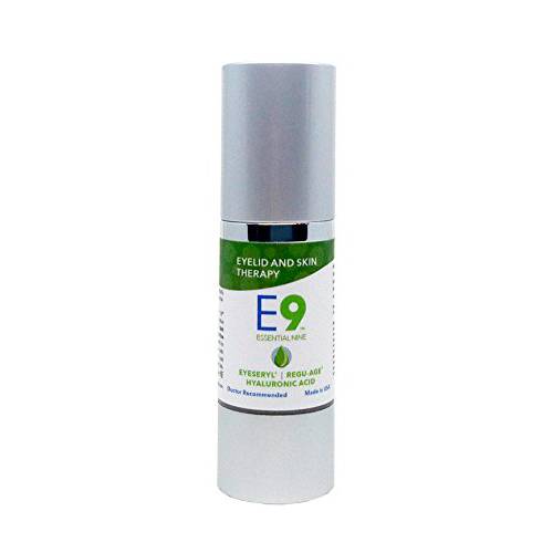 Essential 9 (E9) Eye Serum - Anti-Aging Eyelid & Skin Therapy Helps Reduce Dark Circles and Puffiness (1 oz.)
