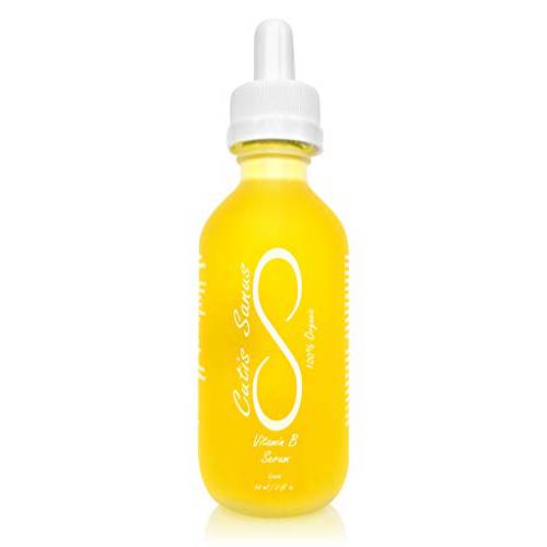 100% Organic Vitamin B Niacinamide Serum Face Oil – Premium 2 oz. by Cutis Sanus – Natural Advanced Skin care Anti Aging Serum, Improves Skins Irritations, Wrinkles & Fine Lines, Oily Dry Skin, Acne
