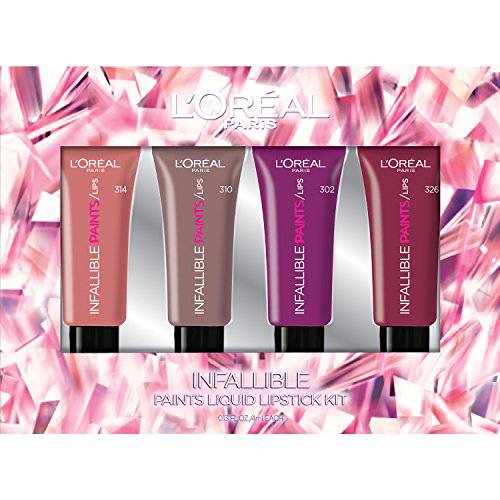 L’Oreal Paris Cosmetics Infallible Paints Liquid Lipstick Set