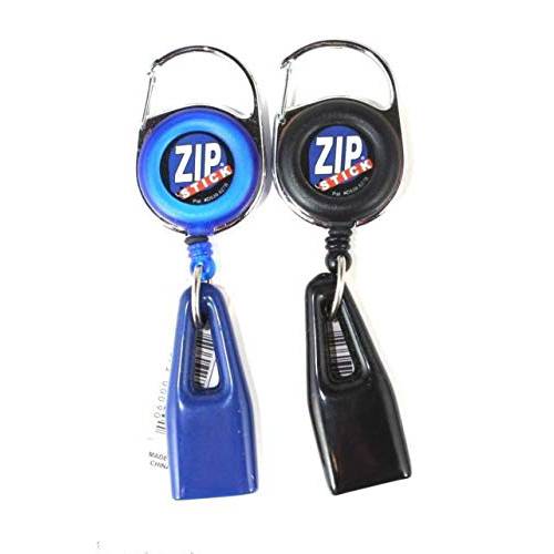 Zip Stick Retractable Lip Balm Holder - Assorted Colors (2Pack)