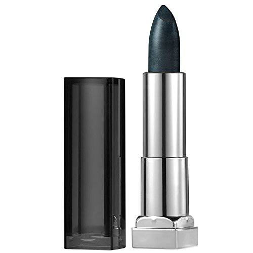Maybelline New York Color Sensational Dark Silver Lipstick Metallic Lipstick, Gunmetal, 0.15 oz
