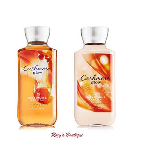 Bath & Body Works Signature Collection - Cashmere glow - Gift Set - Shower Gel & Body Lotion