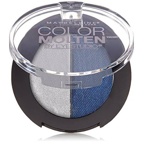 Maybelline New York Eye Studio Color Molten Cream Eye shadow, Sapphire Mist, 0.070 Ounce