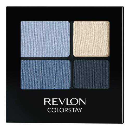 REVLON Colorstay 16 Hour Eye Shadow Quad, Serene, 0.16 Ounce