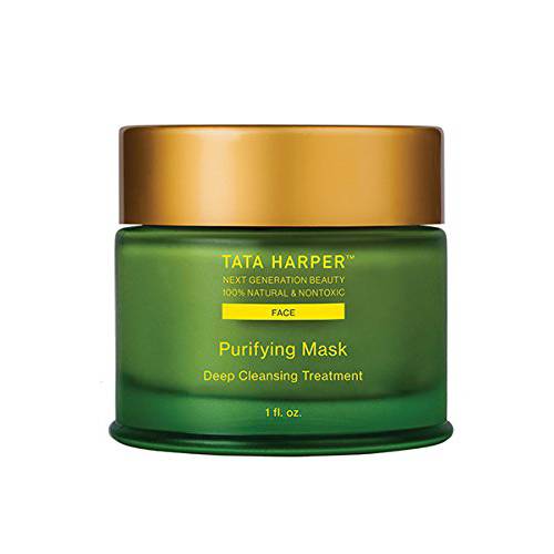 Tata Harper Purifying Mask, Pore & Blackhead Detox Treatment, 100% Natural, Made Fresh in Vermont, 30ml